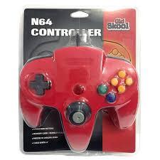 Old Skool N64 Controller Red